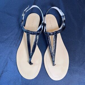 Women’s Nine West Black Strapped Sandals